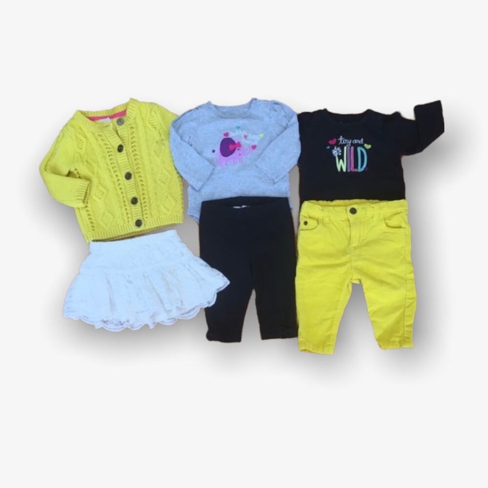 Carter’s & Jumping Beans 6 Piece Bundle 6M